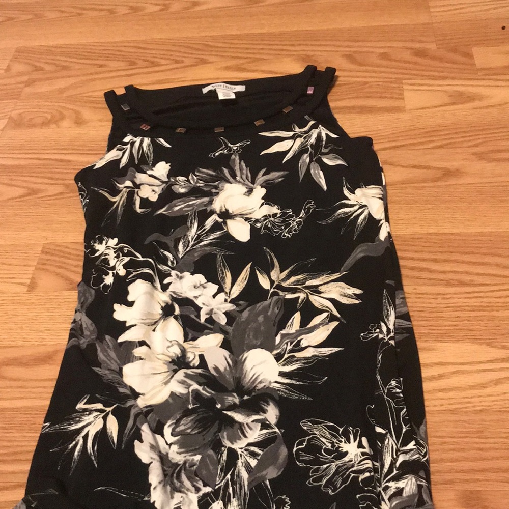 Black Floral Dress